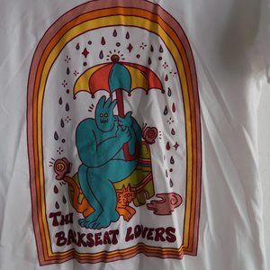 The Backseat Lovers White Shirt -  Small